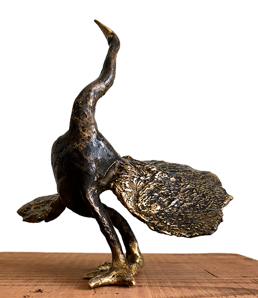 oiseau bronze