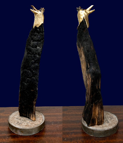sculpture en bronze